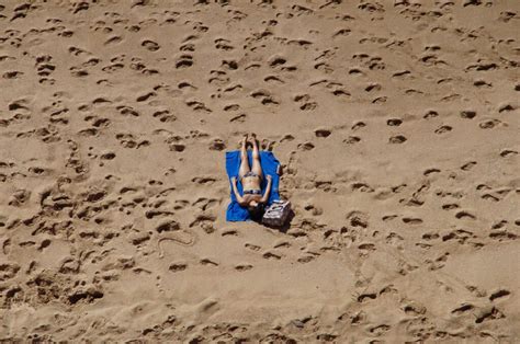 Nudists Get Told They Cant Sunbathe Naked On The Bay.